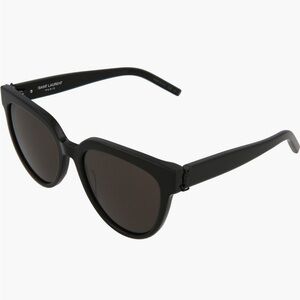 Yves Saint Laurent Black Cat-Eye Sunglasses